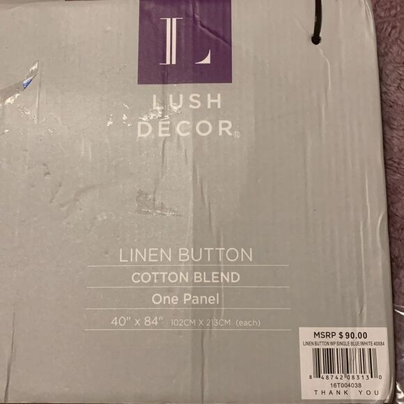 Elegant Two-Tone Sheer Curtain Panel (ONE PANEL) - Picture 2 of 10